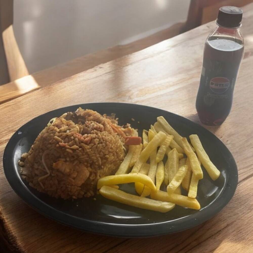 Combo Arroz Chino Personal + Papas + Gaseosa 250