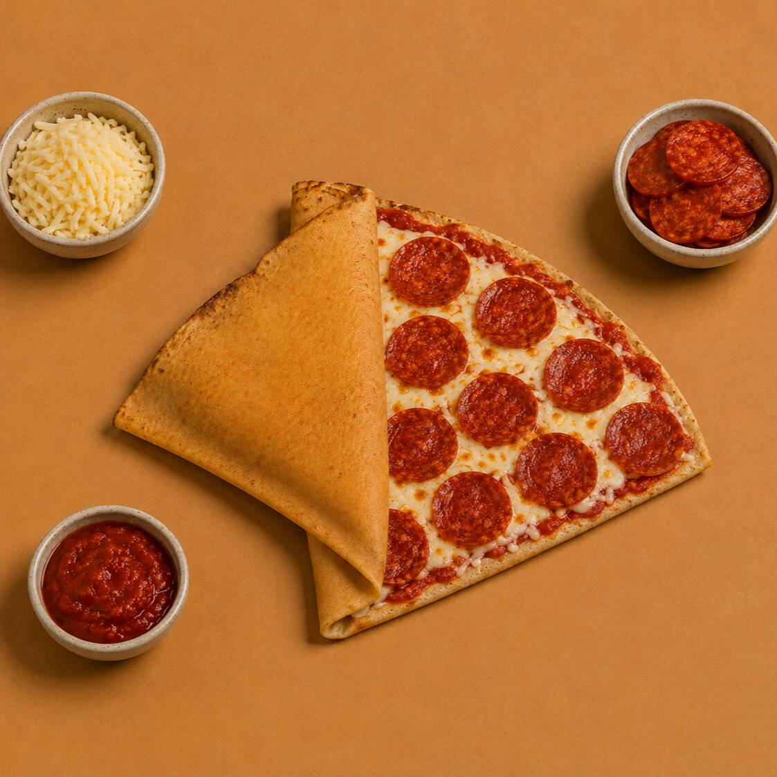 Crepa Pepperoni