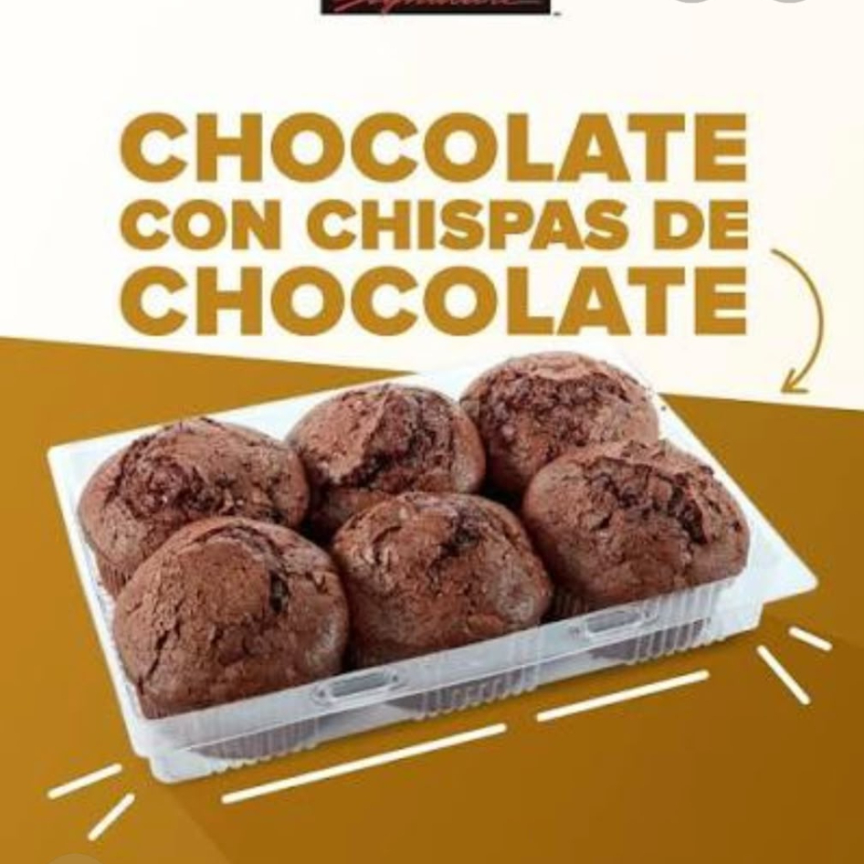 3 Muffins de Chocolate de Costco