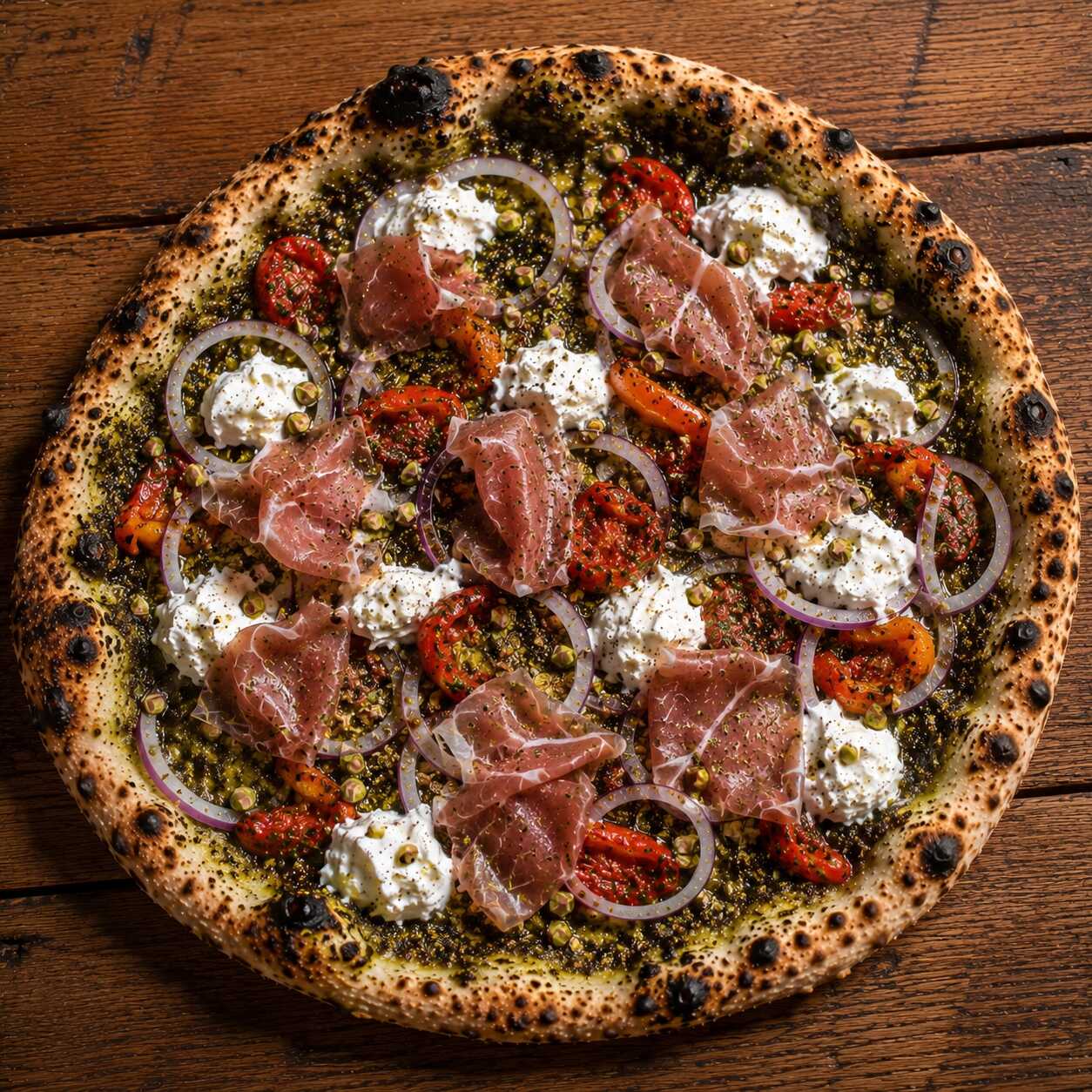 Pesto E Prosciutto & Ricotta
