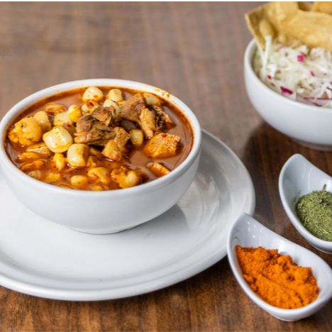 Pozole Rojo Chico
