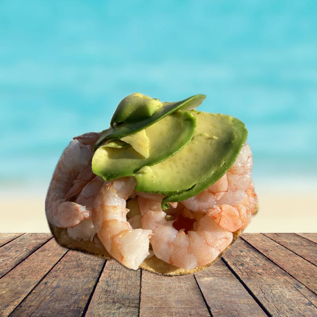 Tostada de Camarón