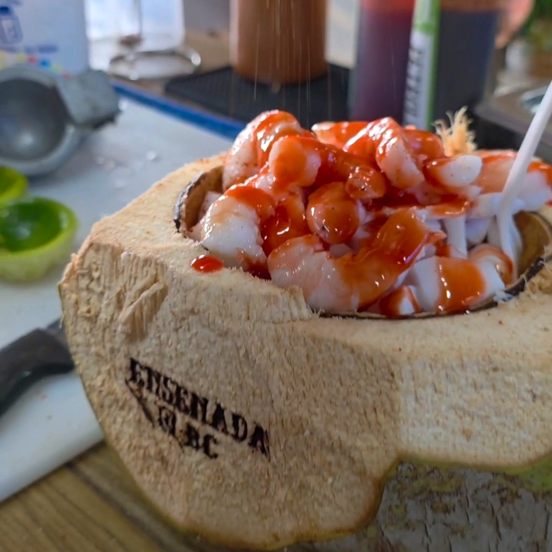 Coco con camaron