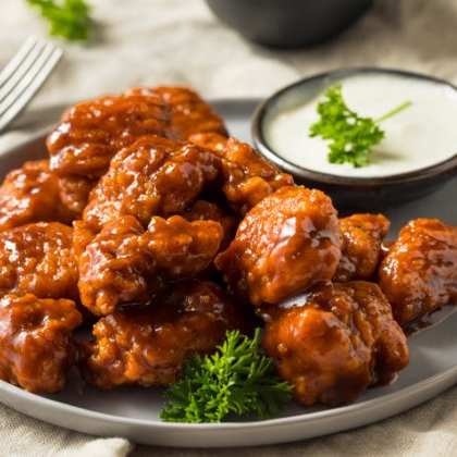 250 g Boneless BBQ + papas fritas