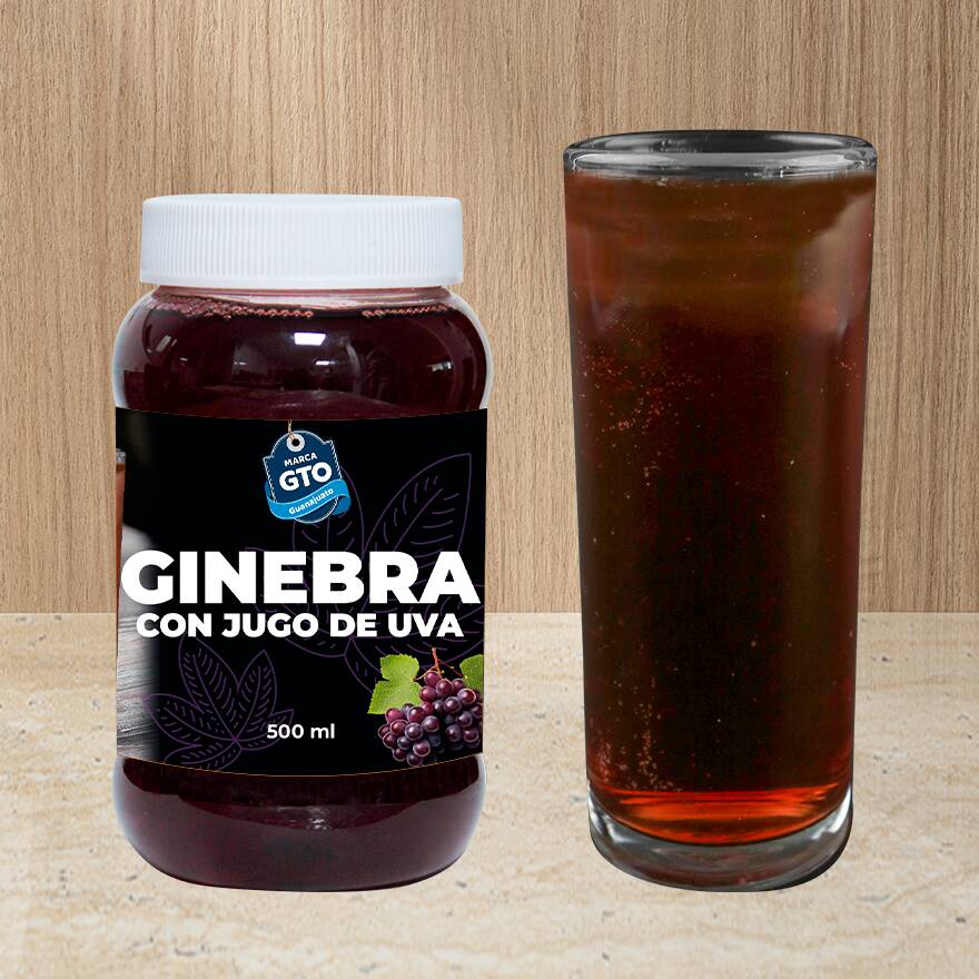 Ginebra Con Jugo De Uva 500 ml