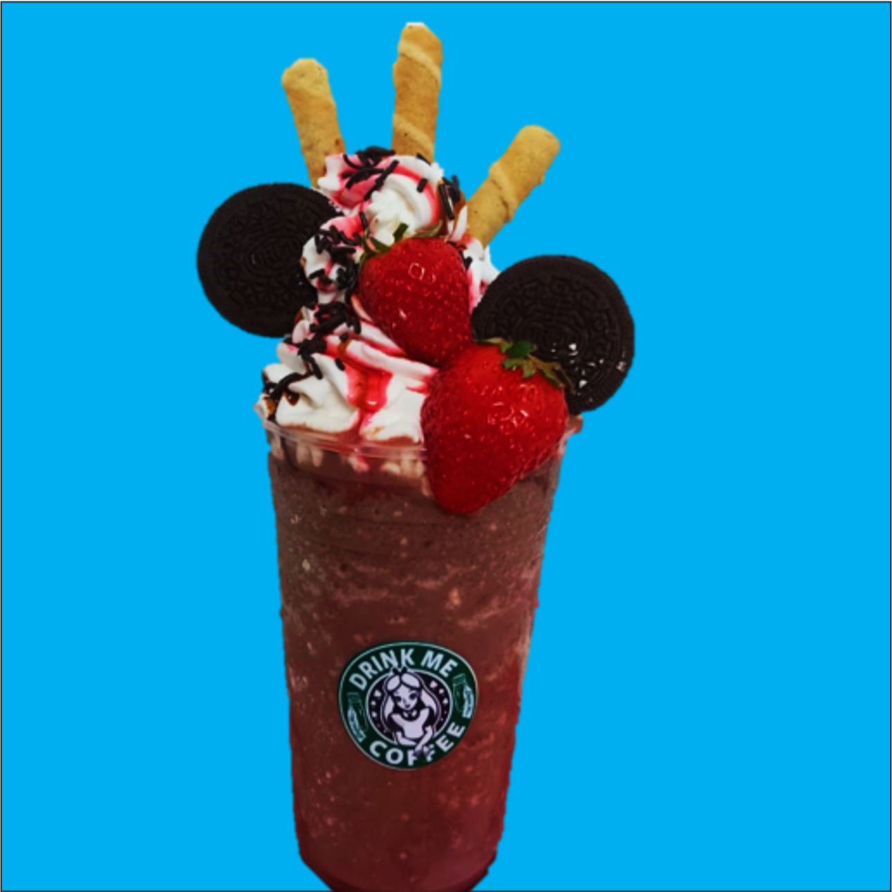 Frappe Fresas con OREO