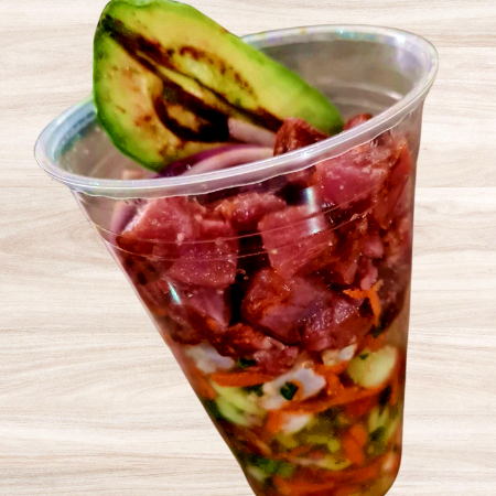 Campechano de Atún Aguachile y Ceviche 1/2 L
