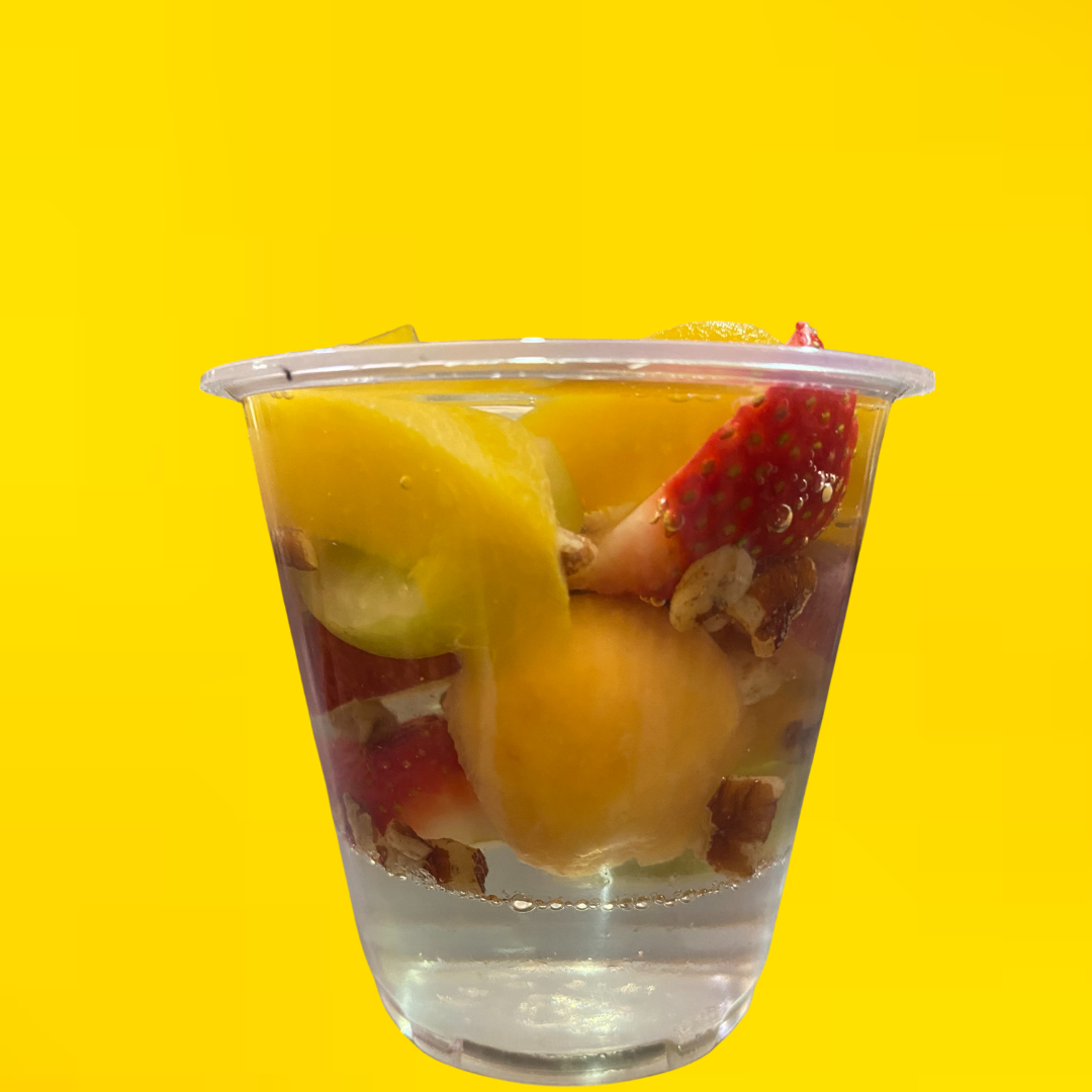 Vaso de Gelatina de Frutas