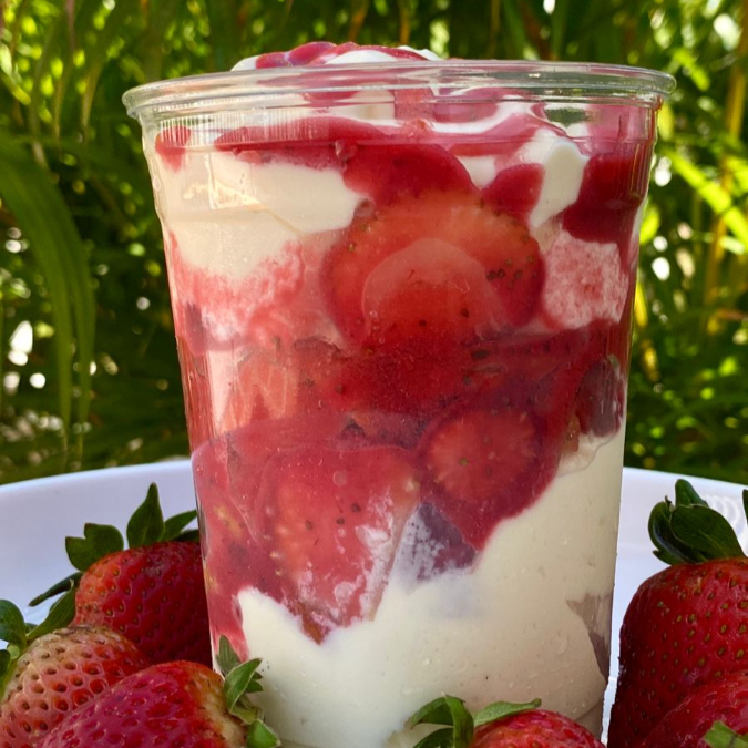 Fresas Cremosas 32 Onzas GRANDE