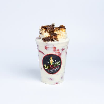 Fresas Naturales con Topping 16 oz