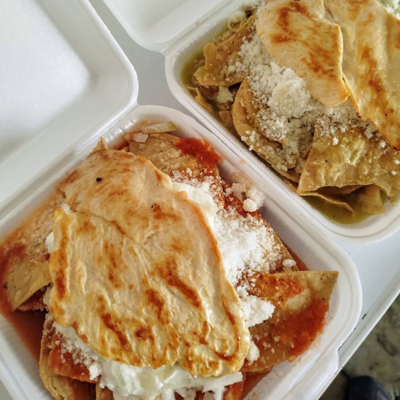 Chilaquiles Con Pechuga Asada