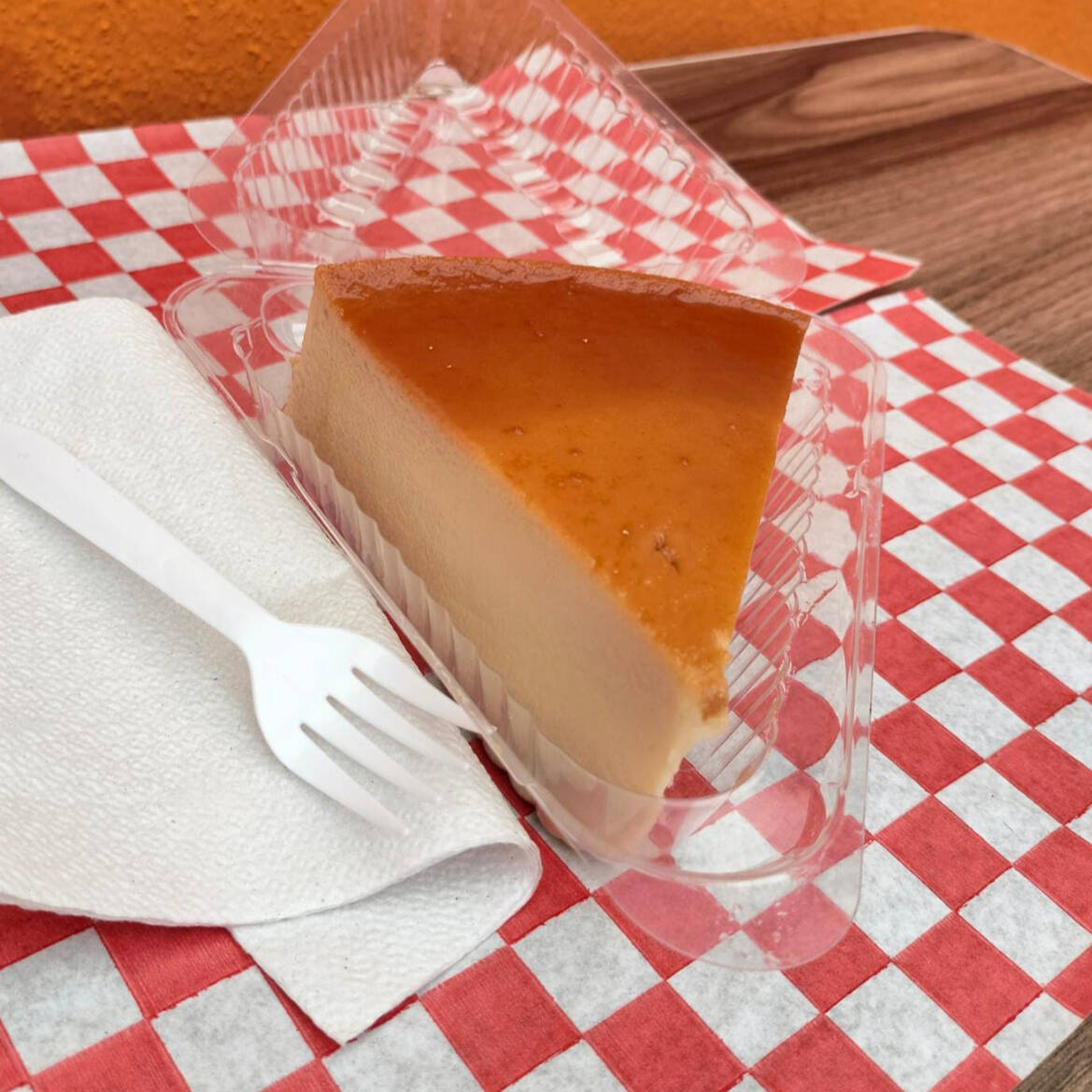 Flan Napolitano Rebanada.