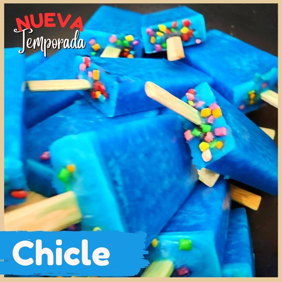 Paleta de Agua de Chicle