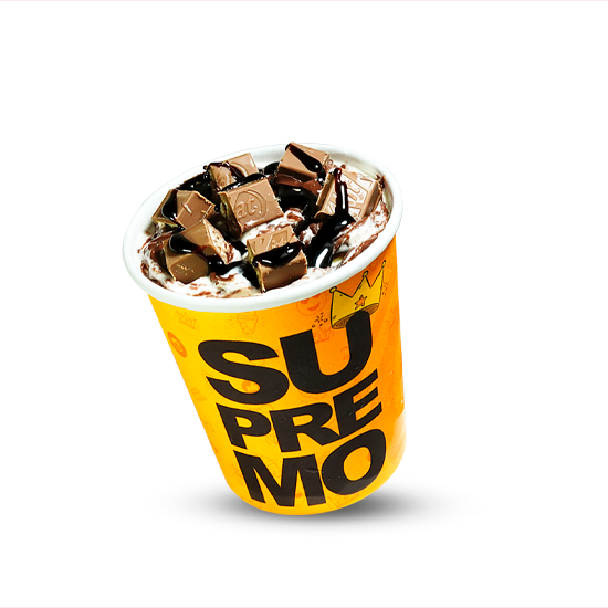 Sorvete de Baunilha, Trufa ao leite e KitKat® ao leite