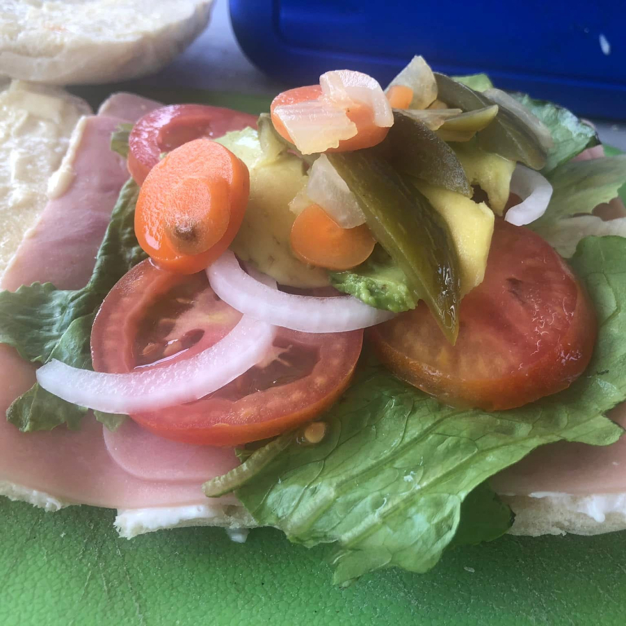 Torta de Jamon + Refresco