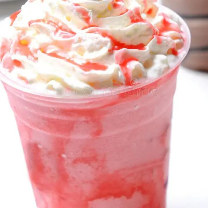 Frappé de fresa