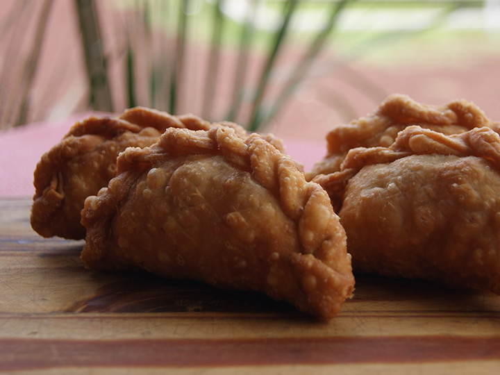 Empanadas de jamón y queso