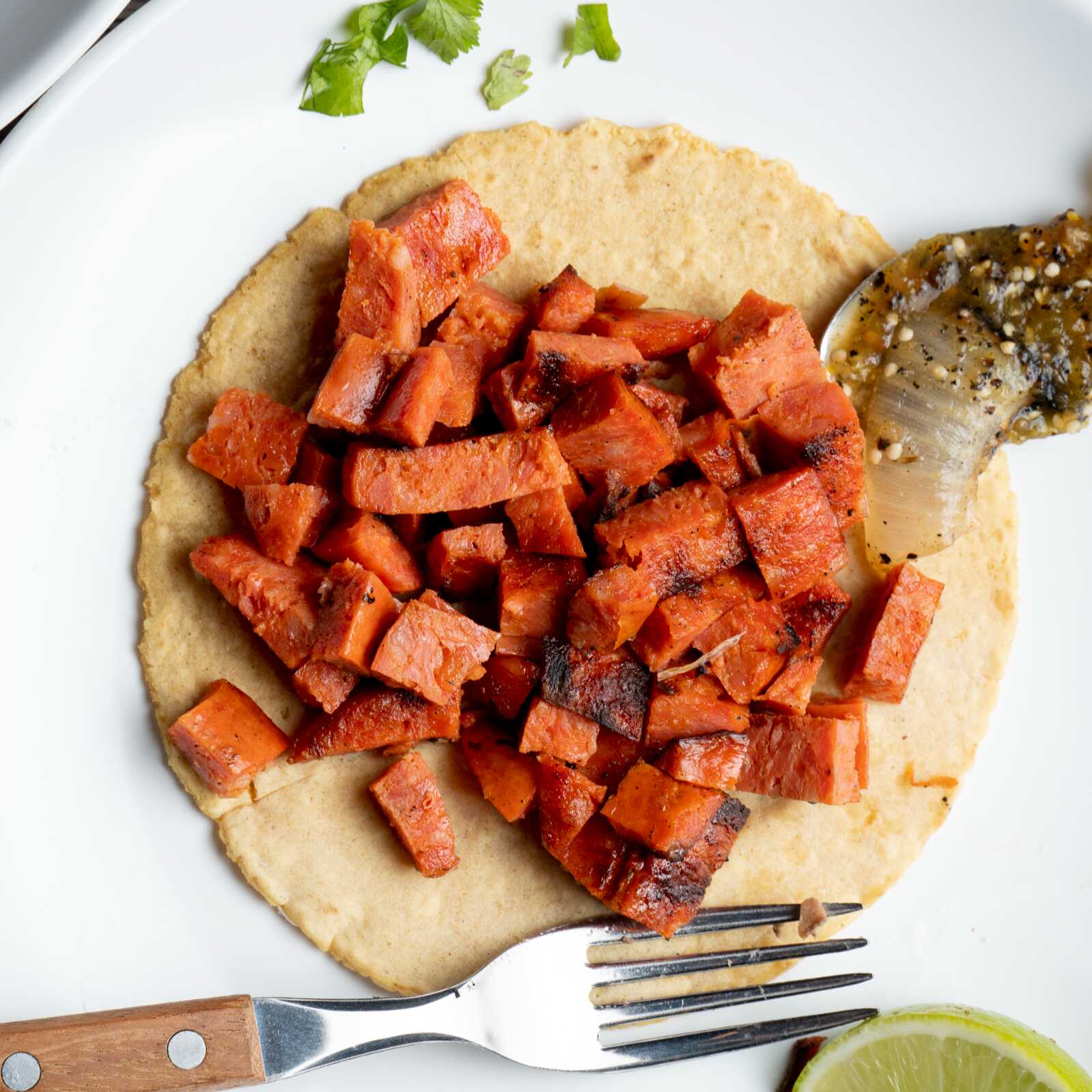 Taco de Chorizo