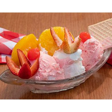 DURAZNOS CON HELADO