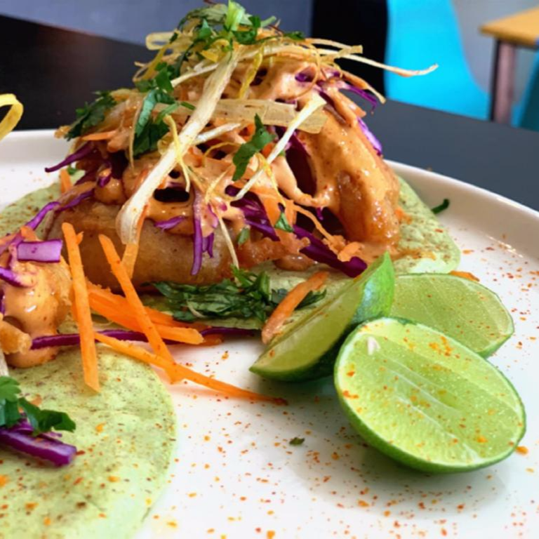 TACO CAPEADO DE CAMARON