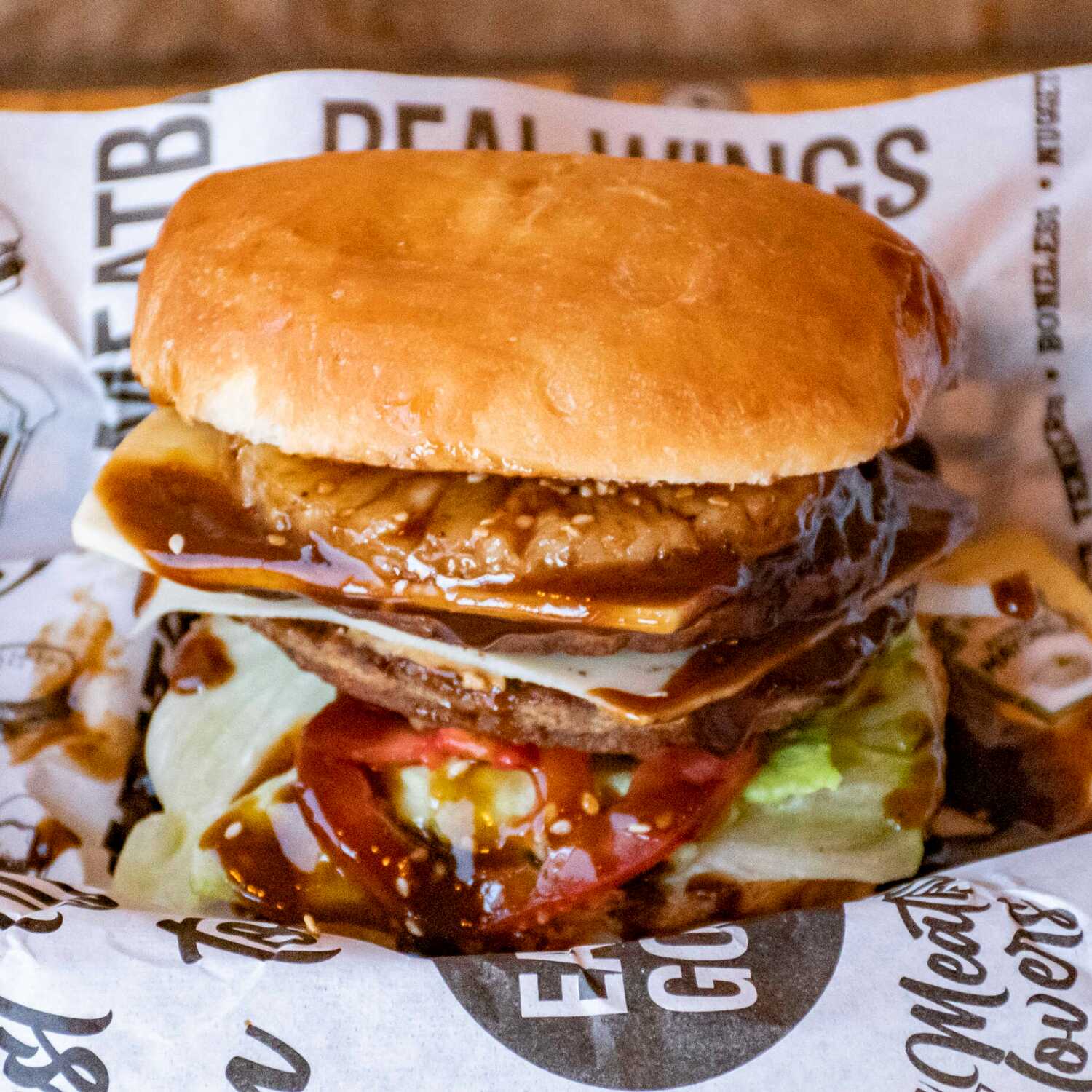 Hamburguesa Teriyaki