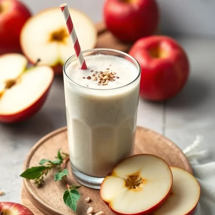 Licuado de Manzana y Avena