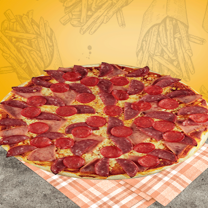 Pizza Carnes Frias C