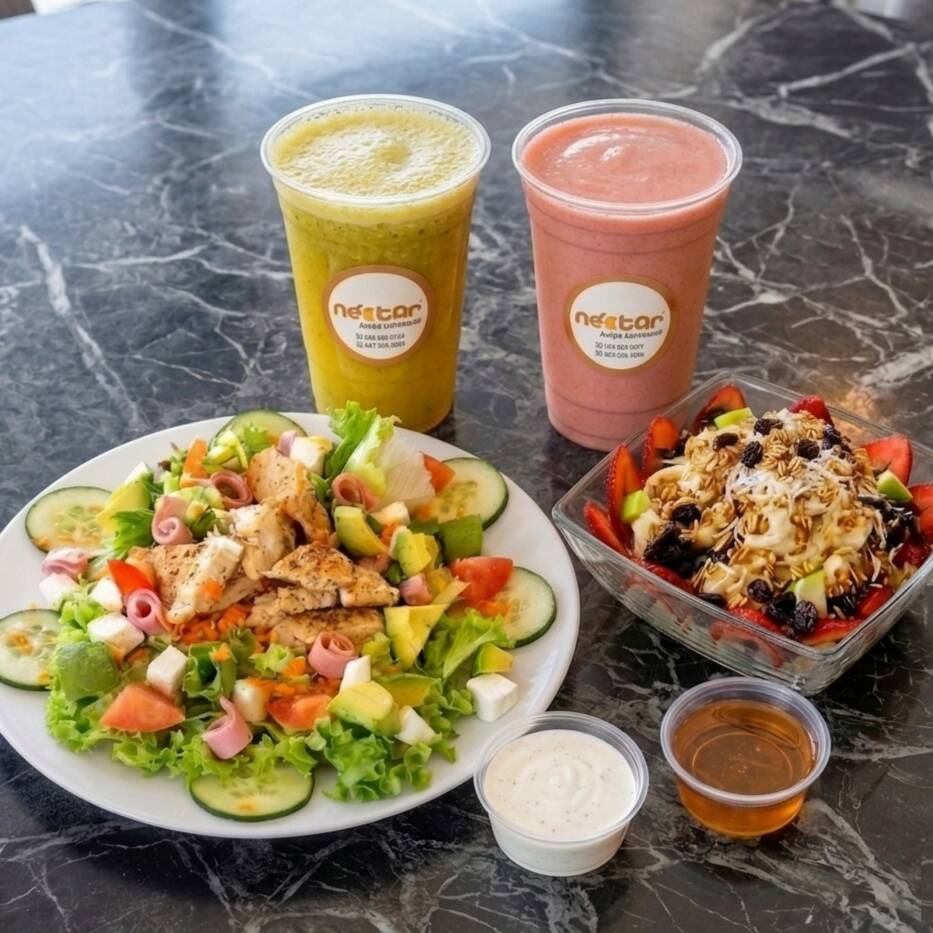 Combo Para Compartir (Ensaladas + Bebidas)