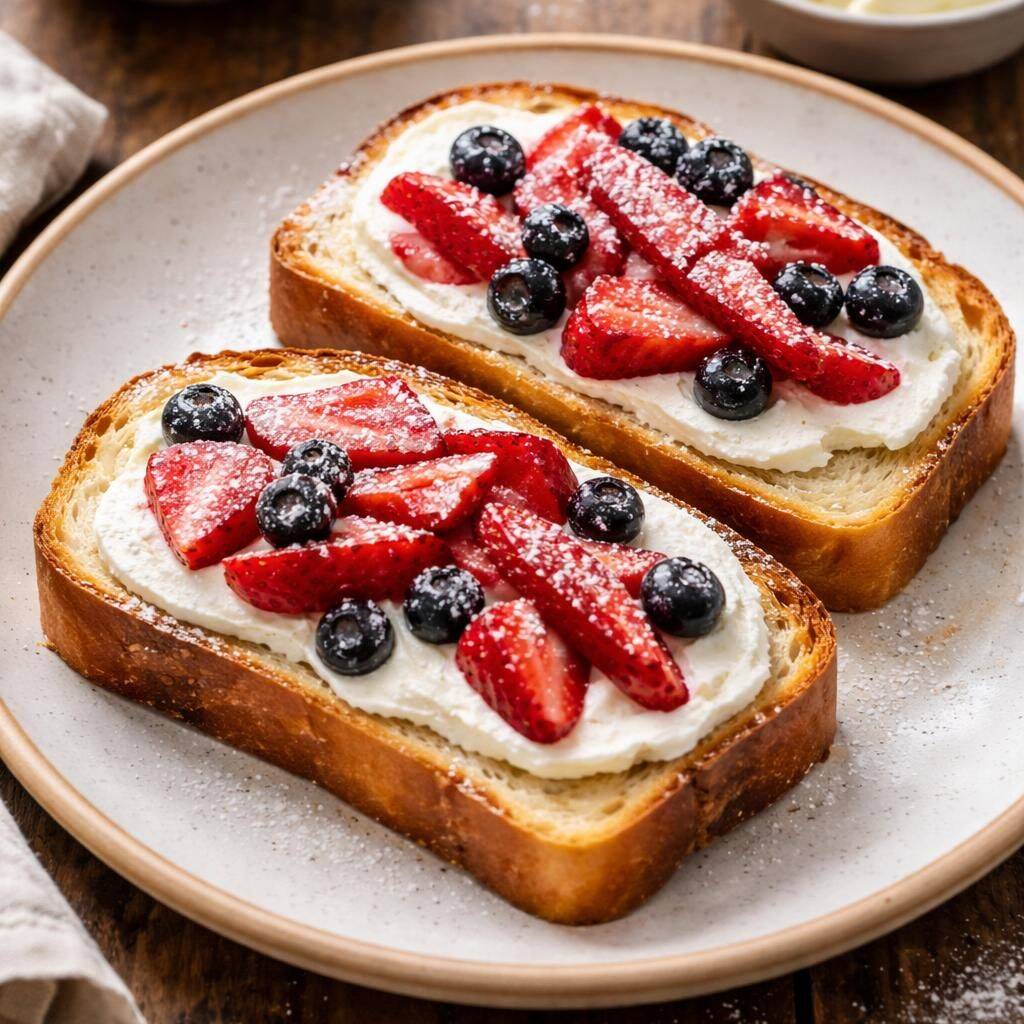 Strawberrie Toast
