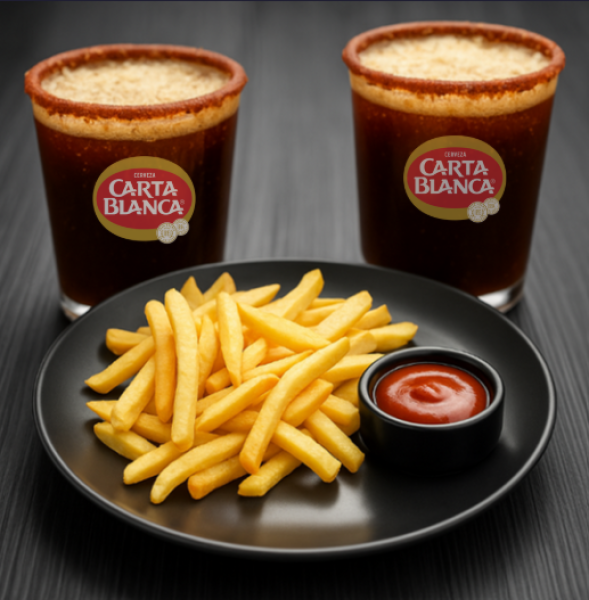 2 Miches Carta Blanca con Francesas (100g)