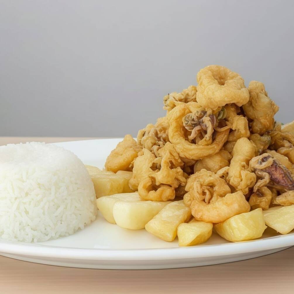 Chicharrón de Pescado con Entrada