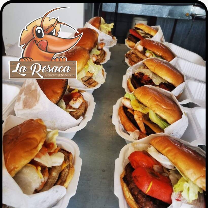 Hamb. de Sirloin o Pollo de 1/2 Lib. con Arrachera