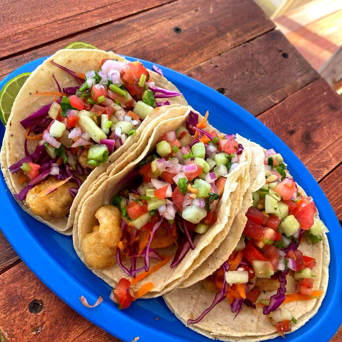 Taco de Camarón Capeado 3 Piezas