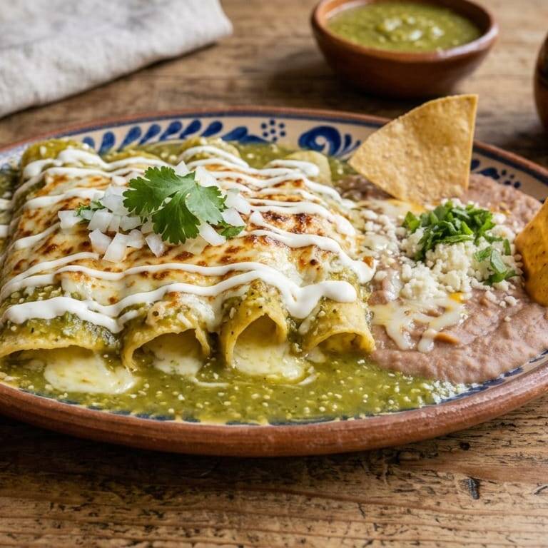 Enchiladas Verdes
