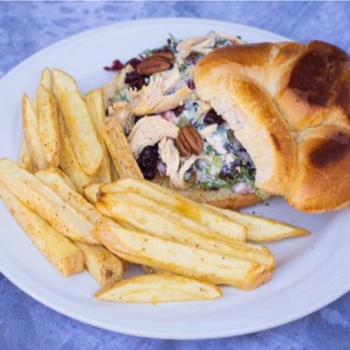 Chicken Croissant And Nuts