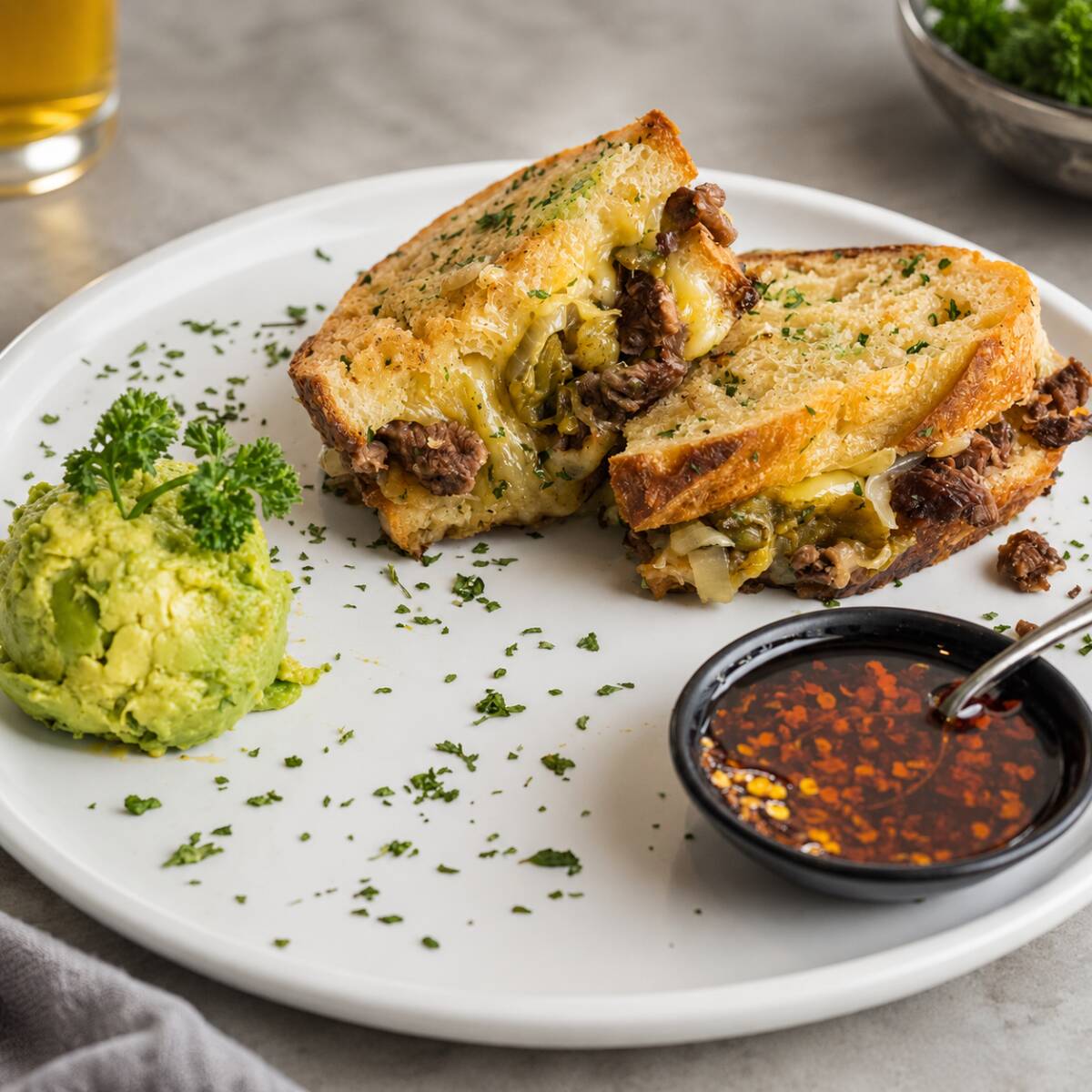 Sonora Steak Grilled Cheese Sándwich
