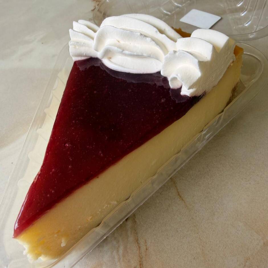 Rebanada Cheesecake de Frambuesa