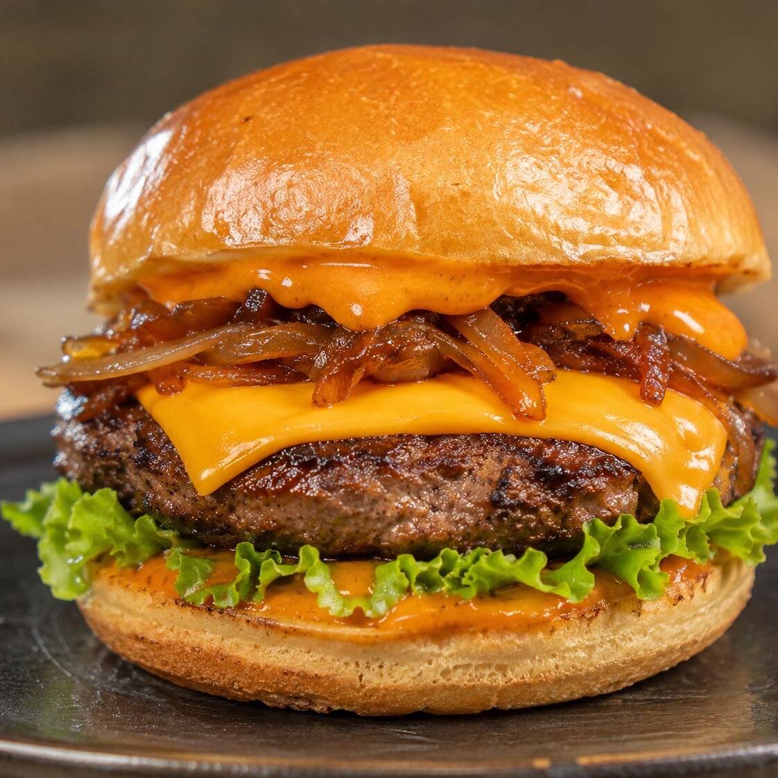 Mango Habanero Burger