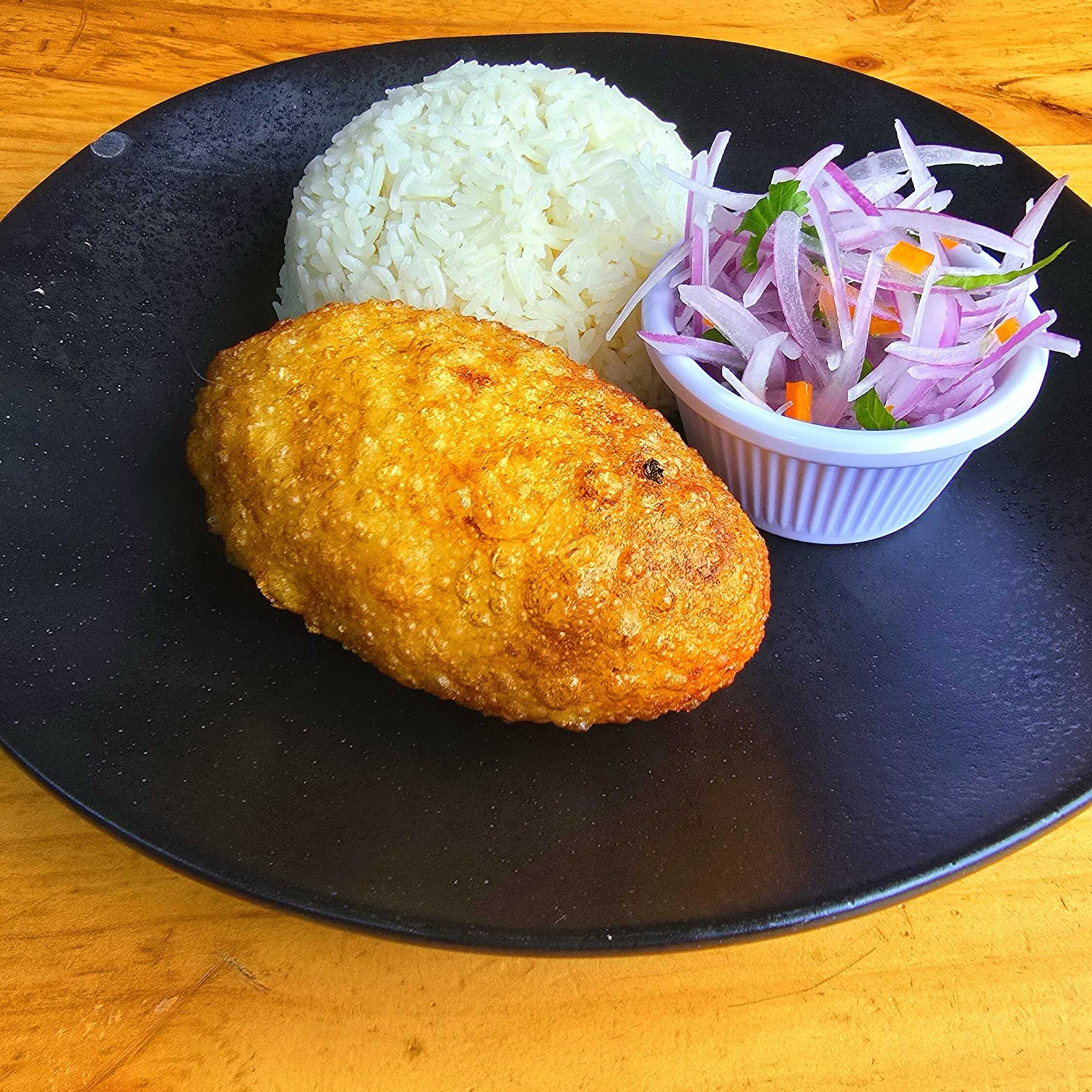 Papa Rellena Arrocera
