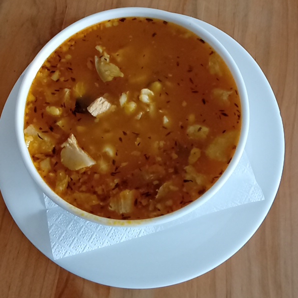 Sopa Pozol Grande + Arroz