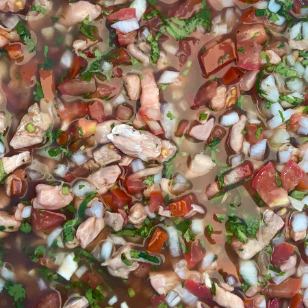 Medio Litro de Ceviche de Pescado