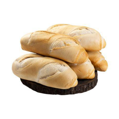 Experimente a nossa baguetinha crocante e saborosa, disponível em três versões: tradicional, coberta com queijo parmesão ou com gergelim. Escolha a sua preferida e aproveite!