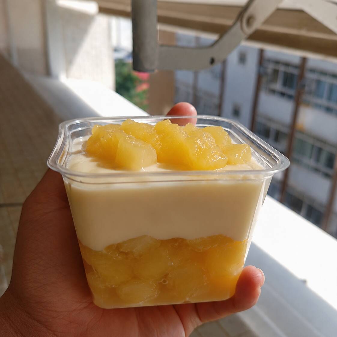 Nossa delícia é composta por abacaxi e creme de ninho delicioso.