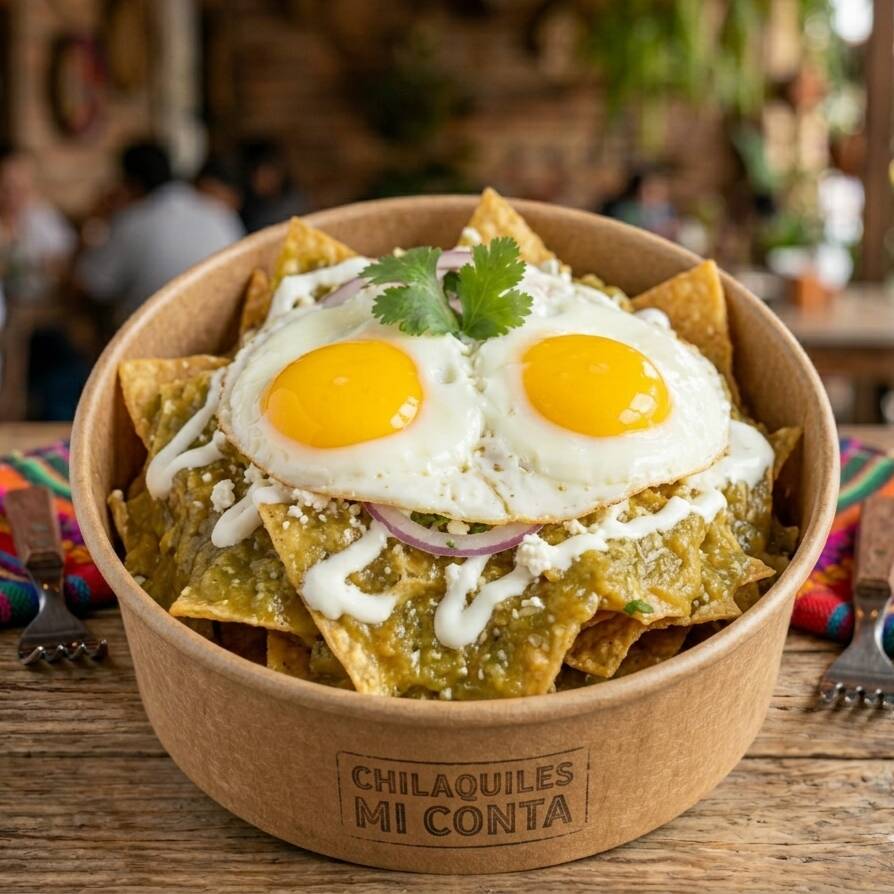 Chilaquiles con Huevo