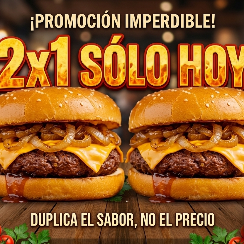 2x1 Onion Burguer