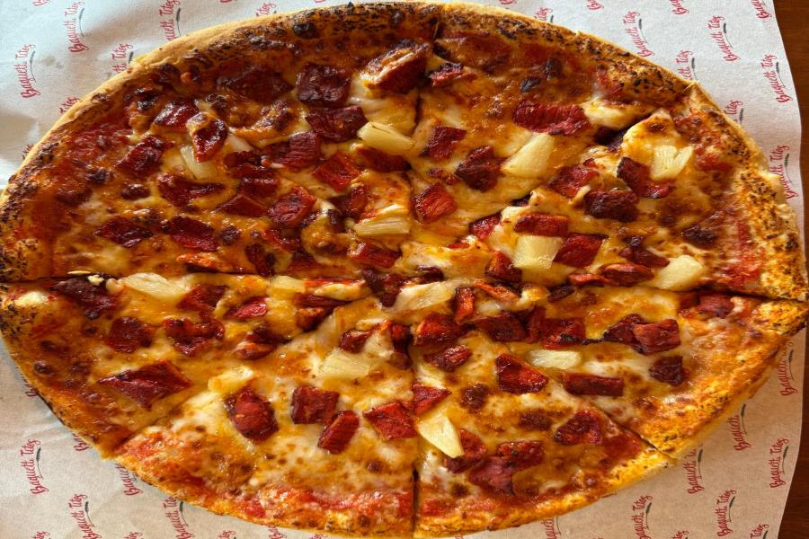 PIZZA GRANDE CARNE AL PASTOR