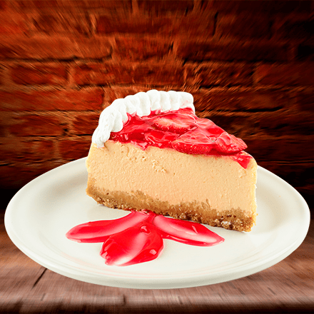 Pay de Queso con Fresas