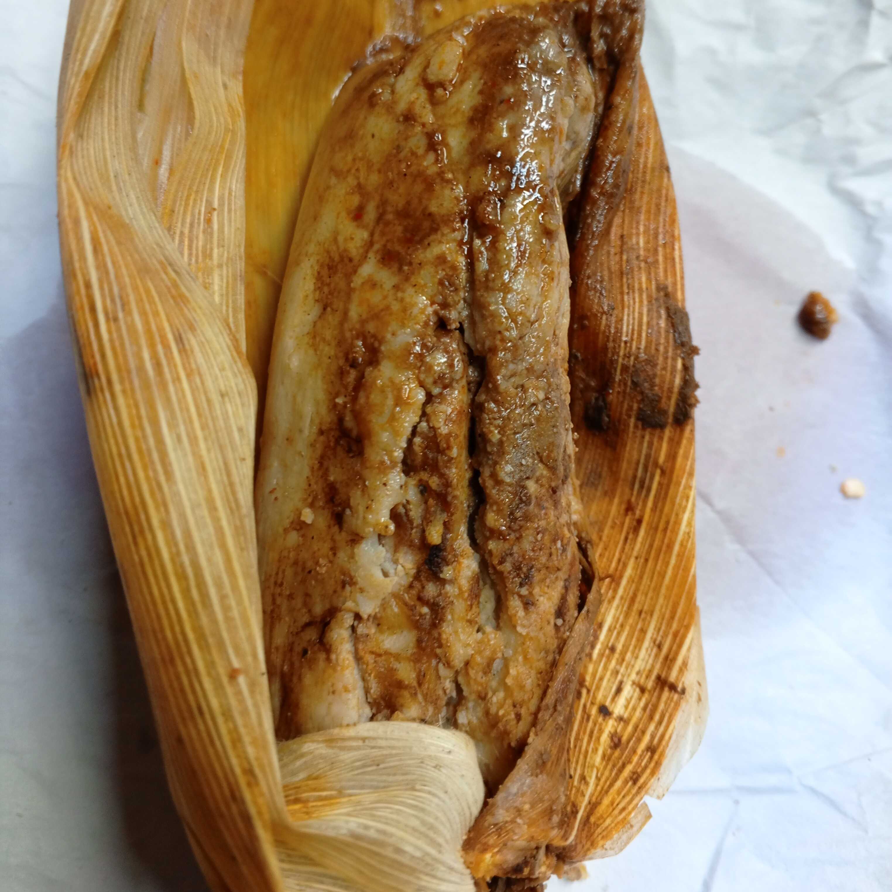 Tamal de Mole con Puerco