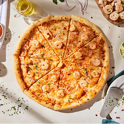 PIZZA GAMBERETTI