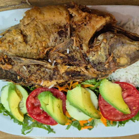 Mojarra al Mojo de Ajo 600-700 Gr